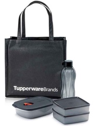 Tupperware set in black  - perfect for gift and black tupperware collector