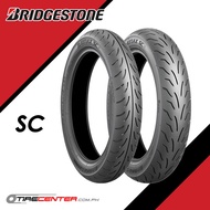♞80/90-14 &amp; 90/90-14 Bridgestone SC Tubeless Motorcycle Street Tires (FRONT &amp; REAR TIRE)