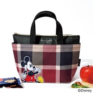 Japan Magazine Blue Label + Mickey's Crest Bridge 2pcs Insulated Warmer Top Handle Bag