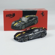 Ready Stock BBR 1: 64 Ferrari 812 Alloy Car Model