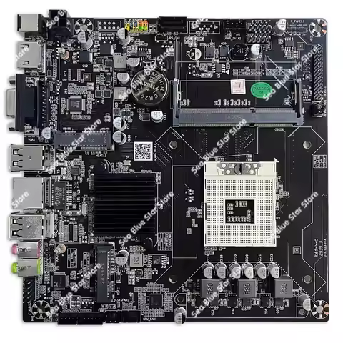 ITX industrial control main board HM65 single memory slot DDR3 PGA988 second and third generation CP