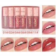 Hydrating Candy Lip Glaze - 12 Shades of Mirror Finish, Moisturizing Lip Oil with Glossy & Matte Sha