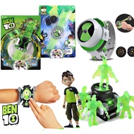 Clock Ben 10 Omniverse Omnitrix Style Kids Toys Omnitrix Projection Ben10 Watch Kids Electronic