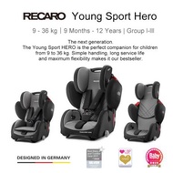 Recaro Car Seat Young Sport Hero Prime