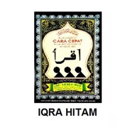 IQRA HITAM IQRA MUDAH BELAJAR DAN MEMAHAMI IQRA MURAH 100% ORIGINAL IQRA KANAK - KANAK BUKU IQRA 1 -