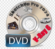 SketchUp Pro 2024 + ปลั๊กอิน V-Ray 6.20.04 for SketchUp 2019-2024