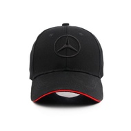 Mercedes-Benz Mercedes Car Logo Racing Cap High-Quality Embroidered Baseball Cap Sunshade Cap Unisex