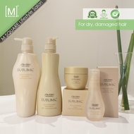 Shiseido Professional Sublimic Aqua Intensive Shampoo (500ml)+Aqua Intensive Treatment (Dry, Damaged Hair) 500g+ Aqua Intensive Mask (Dry, Damaged Hair) 200g+Aqua Intensive Velvet Oil 100ml