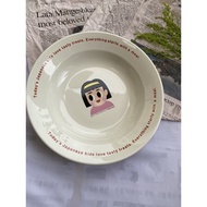 Cute cartoon plate