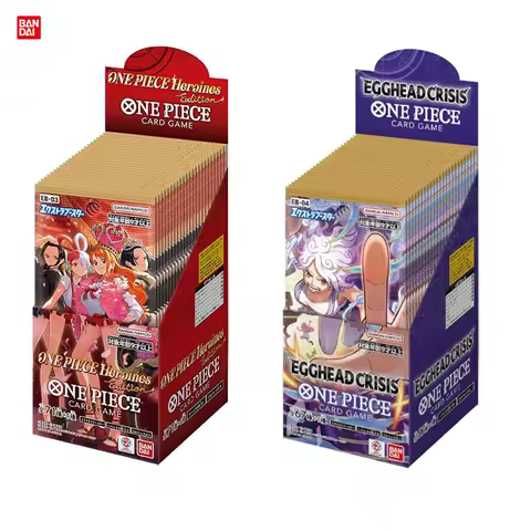 BANDAI One Piece Card Game Egghead Crisis EB03-EB04 Extra Booster Box Japanese
