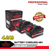 ORIGINAL BATERAI BOR IMPACT 4.0Ah 88VF 48VF Batere Battery Bor Cordless Impact Wrench Gerinda Circul