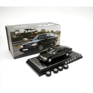 WTX 1/64 Benz S600 W140 Alloy Diecast Car Model Toy Birthday Gift