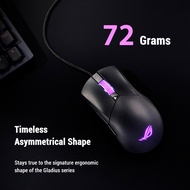 P523 ROG Gladius III Core Wired Gaming Mouse – 72g, 12,000 DPI Sensor, Push-Fit Switch, Paracord, PT