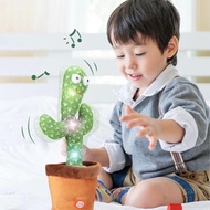 Recording Dancing Cactus Toy Talking Rechargeable Plush Toys 120 Music Songs Children's Gift Musical