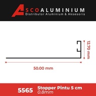 Aluminium Stopper Pintu 5cm Profile 5565 Swing Door Quid