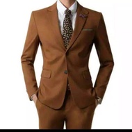 jas pria jas formal jas resmi jas coklat jas merah bata blazer formal blazer resmi blezer pria blaze