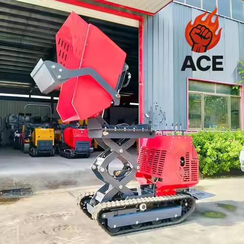 Mini track Dumper 500kg customized Crawler self loading mini dumper 800kg Agriculture Parks crawler