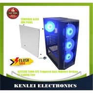 Keytech T1000 Terminator Series Tempered Glass Mid Tower Gaming Case