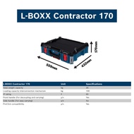 BOSCH L-BOXX Contractor Set Tool Box Set Tool Storage Bosch Tool Box Trolley Storage Crate