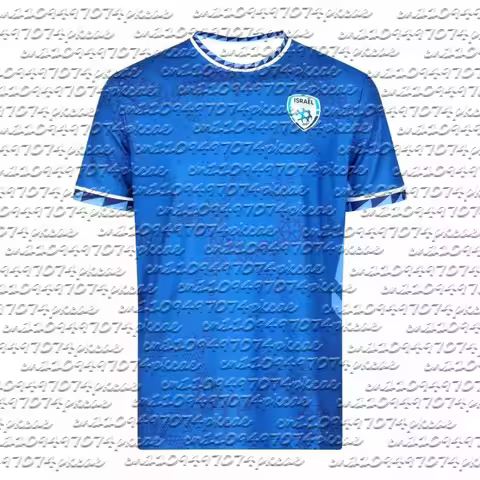 New Arrive Fashion Israel 2025-26 Away Kit Soccer Jersey T-shirt Men's Adults Quick Drying Breathabl