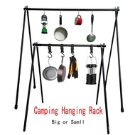 Shelf Outdoor Large Size Folding Storage Equipment Travel Shelf Hanger Triangle Hanger Camping Alumi