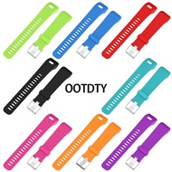 OOTDTY Smart Watch Strap Silicone Replacement Wrist Band Strap For Garmin Vivosmart HR+ Sports GPS W
