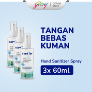 [Paket Isi 3] Saniter Hand Spray Sweet Berry 60ml - Hand Sanitizer Spray