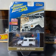 TOYOTA Johnny Lightning 50 Years 1980 Land Cruiser Fj40 White Mijo Exclusives Limited EditionTOYOTA