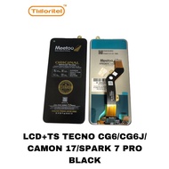 LCD+TS TECNO CG6/CG6J/KF8 (TECNO CAMON 18I/CAMON 17/SPARK 7 PRO) BLACK MEETOO