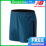New Balance | นวบาลานซ กางเกงขาสน คอร 5 นว สฟา-เขยว รน MS93913-OBE