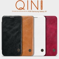 Nilkin Qin Leather Samsung Galaxy S7 Flat Flip Cover Case Ori