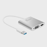 j5create USB3.0 to VGA/HDMI外接顯卡-JUA360