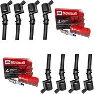 MCK Ignition Coil Pack DG508 & Spark Plugs Set SP493 SP479 Compatible With 4.6L 5.4L V8 F-150 F-250 
