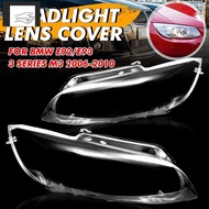 1Pair Headlight Head Light Lamp Lens Cover for BMW E92 E93 Coupe M3 328I 335I Cabrio 2006-2010
