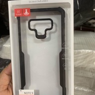 Flexible Samsung Note9 Case With Shockproof Glass Back