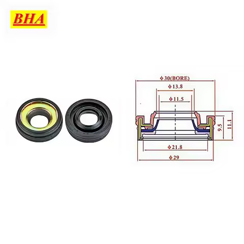 Free shipping,Compressor oil seal for For Nippon Denso 7sbu16 R134a,compressor,Oil seal for 10P R134