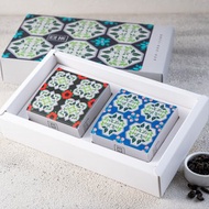 中秋茶葉禮盒 蜜桃 荔枝烏龍茶禮盒 (一盒任選口味兩入 附提袋