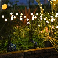Solar Dynamic Swinging Firefly Ground Plug Light Courtyard Atmosphere Garden Decoration Landscape Light Decoration Lawn Light