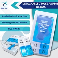 Lifepro / Grace Care Detachable 7 Days AM/PM / Detachable 7 Days / One Week / AM/PM / 7 Days Pill Bo