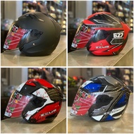 ZEUS ZS-627 HELMET DESIGN/PLAIN OPEN FACE HELMET Motorcycle Accessories