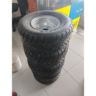 19x7-8inch 18x9.5 8inch rim 3 lobang satu set
