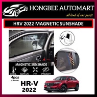 HONDA HRV 2022-2024 MAGNETIC SUNSHADE / SUN SHADE / SUN BLOCK / WINDOW COVER 4 PCS SET READY STOCK