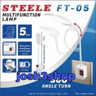 Multifunction/ 360 Folding Lamp/ Study Lamp FT-05 Steele