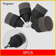 Gepnoo 5 Pieces Soft Sponge Arrows Foam Tips Arrows Game Practice Broadhead Tips