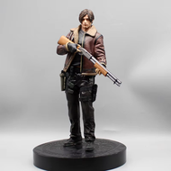 Bandai | ฟิกเกอร์อนิเมะ Leon Zombie Hunter ของสะสมขนาดใหญ่ รุ่น Gk ของตกแต่งโต๊ะทำงาน ของเล่นสำหรับเ