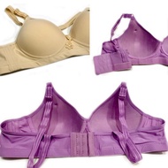 B3289｜Plus Size 36-42 Women’s Full Cotton Cup Coverage Non Wired No Dawai Bra_Lady’s Bra Baju Dalam 