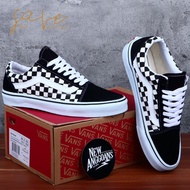 Old Skool Checkerboard Vans Shoes Men Women Shoes VANZ motif Chess Shoes sneakers Walking Shoes VANZ