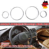 Speedometer Rings Trims Instrument Frame Chrome Trims For E39 5 Series E38 7 Series E53 X5-