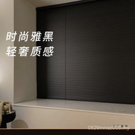 Office New Style Roller Blinds Blackout Black Bathroom Perforation-Free Bathroom Aluminum Louver Lif