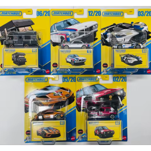 Matchbox Collectors Series Gbj48 Ford Gt Lamborghini Land Rover Bmw Volkswagen Golf Diecast Collecti